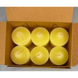 PARTY LITE New Votive Candles X6 BoyBerry